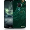 Picasee silikónový prehľadný obal pre Nokia 7.2 - Green Picasee silikónový prehľadný obal pre Nokia 7.2 - Green