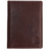 Poyem kožené puzdro na doklady tmavo hnedé Poyem kožené puzdro na doklady tmavo hnedé