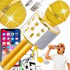 WSTER WS 858 Karaoke bluetooth mikrofón ružová