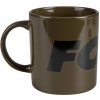 FOX Collection Ceramic Mug Green and Black Logo 350 ml