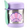 SKIP HOP Spark Style Termoska na jedlo s lyžičkou/vidličkou Mušle 325 ml, 3r+ SKIP HOP Spark Style Termoska na jedlo s lyžičkou/vidličkou Mušle 325 ml, 3r+