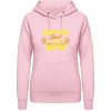 AWDis Hoodie Mikina - Dobré dni začínajú pivom - Bábätkovská ružová - XS - Dámske AWDis Hoodie Mikina - Dobré dni začínajú pivom - Bábätkovská ružová - XS - Dámske