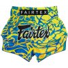 Thajské šortky Fairtex BS1927 - Magma 'Green' Thajské šortky Fairtex BS1927 - Magma 'Green'