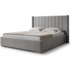 Wilsondo Čalúnená manželská posteľ s úložným priestorom Palmira 180x200 - sivá Wilsondo Čalúnená manželská posteľ s úložným priestorom Palmira 180x200 - sivá