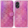 Peňaženkové 3D puzdro Colorful na Oppo A38 - Ružová Peňaženkové 3D puzdro Colorful na Oppo A38 - Ružová