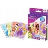 Shuffle kartová hra 4-v-1 Disney Princezné, kartónová, 32 kariet Piatnik