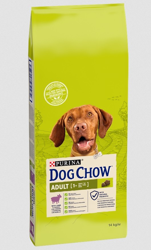 Dog Chow Adult jahňacie 14 kg