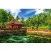DIMEX | Vliesové fototapety na stenu Tirta Empul MS-5-1164 | 375 x 250 cm | zelená, modrá, žltá, oranžová, hnedá + Vliesová fototapeta na stenu DIMEX Tirta Empul MS51164 v rozmere 375 x 250 cm DIMEX | Vliesové fototapety na stenu Tirta Empul MS-5-1164 | 375 x 250 cm | zelená, modrá, žltá, oranžová, hnedá + Vliesová fototapeta na stenu DIMEX Tirta Empul MS51164 v rozmere 375 x 250 cm
