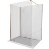 MEXEN/S - Kyoto Sprchová zástena WALK-IN 125 x 80, transparent, ružové zlato 800-125-212-60-00-080 MEXEN/S - Kyoto Sprchová zástena WALK-IN 125 x 80, transparent, ružové zlato 800-125-212-60-00-080