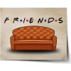 Sablio Plagát Seriál Priatelia FRIENDS Gauč - 90x60 cm Sablio Plagát Seriál Priatelia FRIENDS Gauč - 90x60 cm