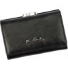 Dámska malá čierna kožená peňaženka Pierre Cardin Dámska malá čierna kožená peňaženka Pierre Cardin