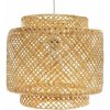 Atmosphera Závesná lampa Liby s prelamovaným tienidlom z bambusu, O 40 cm Atmosphera Závesná lampa Liby s prelamovaným tienidlom z bambusu, O 40 cm