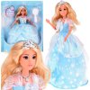 Anlily Bábika Snehová Kráľovna v modrých šatách s hrebeňom Anlily Bábika Snehová Kráľovna v modrých šatách s hrebeňom