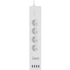 Predlžovací kábel Geti Smart GSS04, 4 zásuvky, 4x USB, Tuya Predlžovací kábel Geti Smart GSS04, 4 zásuvky, 4x USB, Tuya