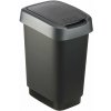 Rotho Odpadkový kôš swing 25 l TWIST – čierny Rotho Odpadkový kôš swing 25 l TWIST – čierny