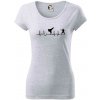 Karate EKG - Dámske tričko Pure - 2XL ( Svetlosivý melír ) Karate EKG - Dámske tričko Pure - 2XL ( Svetlosivý melír )