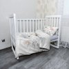 Sablio Mikroplyšové obliečky do detskej postieľky Květinová linie - 100x135 / 40x60 Sablio Mikroplyšové obliečky do detskej postieľky Květinová linie - 100x135 / 40x60