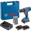 BOSCH GSB 18 V-21 Aku príklepový skrutkovač, 3×GBA 2.0Ah, GAX 18V-30, kufor, 06019H1100 BOSCH GSB 18 V-21 Aku príklepový skrutkovač, 3×GBA 2.0Ah, GAX 18V-30, kufor, 06019H1100