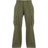 Build Your Brand pánske cargo predĺžené nohavice BY274 Olive