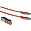Datacom 5027181536 Patch FTP cat5e, 3m, oranžový Datacom 5027181536 Patch FTP cat5e, 3m, oranžový