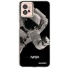 Púzdro Picasee silikónové Motorola Moto G32 - Astronaut Big čiré