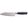 Nôž Santoku Damascus z damašskej ocele, 17 cm Nôž Santoku Damascus z damašskej ocele, 17 cm