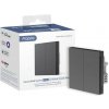 AQARA Smart Wall Switch H1 EU (No Neutral, Double Rocker) (WS-EUK02-G), Sivá - Zigbee vypínač s dvojitým relé AQARA-WS-EUK02-G-1611 AQARA Smart Wall Switch H1 EU (No Neutral, Double Rocker) (WS-EUK02-G), Sivá - Zigbee vypínač s dvojitým relé AQARA-WS-EUK02-G-1611
