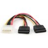 Gembird redukcia napájania MOLEX - 2x SATA 30cm Gembird redukcia napájania MOLEX - 2x SATA 30cm