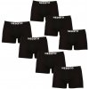 7PACK pánske boxerky Nedeto čierne (7NB001b) L 7PACK pánske boxerky Nedeto čierne (7NB001b) L