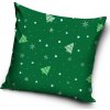 TipTrade Vianočná obliečka na vankúšik 40x40 cm - Zelené Vianoce TipTrade Vianočná obliečka na vankúšik 40x40 cm - Zelené Vianoce
