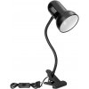 GANSO, stolná lampa s úchytom, ohybný kábel, 15 W, E27, čierna GANSO, stolná lampa s úchytom, ohybný kábel, 15 W, E27, čierna