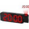 E-CLOCK GH3108 LED budík, digitálne hodiny s projekciou, čierna E-CLOCK GH3108 LED budík, digitálne hodiny s projekciou, čierna