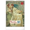 Kalendár 2027 nástenný: Alfons Mucha, 33 x 46 cm - Kalendár 2027 nástenný: Alfons Mucha, 33 x 46 cm -