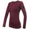 Tričko dlhé dámske SENSOR MERINO AIR vínové NEW L Tričko dlhé dámske SENSOR MERINO AIR vínové NEW L