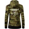 Zaobchádzať opatrne 50 - Mikina dámska trendy zipper s kapucňou - XS ( Zelený maskáč ) Zaobchádzať opatrne 50 - Mikina dámska trendy zipper s kapucňou - XS ( Zelený maskáč )