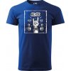 Sablio Tričko s potlačou ACDC Live fast, die young - modré 3XL Sablio Tričko s potlačou ACDC Live fast, die young - modré 3XL