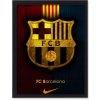 Obraz v ráme FC Barcelona herb na stenu, darček 40x30 cm Obraz v ráme FC Barcelona herb na stenu, darček 40x30 cm