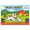 Maľovanky Moje prvé zvieratká 8 listov Maľovanky Moje prvé zvieratká 8 listov