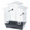 Klietka pre vtáky IZA II chrom - 51 x 30 x 60,5 cm ČIERNA Klietka pre vtáky IZA II chrom - 51 x 30 x 60,5 cm ČIERNA