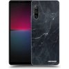 Picasee silikónový čierny obal pre Sony Xperia 10 IV 5G - Black marble Picasee silikónový čierny obal pre Sony Xperia 10 IV 5G - Black marble