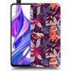 Picasee silikónový čierny obal pre Honor 9X Pro - Purple Leaf Picasee silikónový čierny obal pre Honor 9X Pro - Purple Leaf