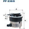 Palivový filter FILTRON PP 838/8 Palivový filter FILTRON PP 838/8