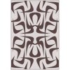 GDmats koberce Dizajnový kusový koberec Shield od Jindřicha Lípy - 120x170 cm Hnedá