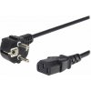 PremiumCord Kabel síťový 230V k počítači 1m kpsp1 PremiumCord Kabel síťový 230V k počítači 1m kpsp1