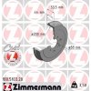 Brzdový bubon ZIMMERMANN 180.5103.20 Brzdový bubon ZIMMERMANN 180.5103.20