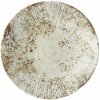 MIJ Tácka na tapas ICE WHITEWASH 16,5 cm biela keramika