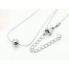 iŠperky Oceľový náhrdelník s príveskom ID|321791