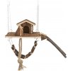 Trixie Janne playground mice bark wood 26 x 22 cm