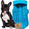 Oblečenie pre psa na zimu M 12 teplý sveter GOLF vesta SVETER Oblečenie pre psa na zimu M 12 teplý sveter GOLF vesta SVETER