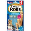 Pamlsok Inaba Churu Rolls cat Kura & Tuniak s hrebenatkou 4 tuby 40 g Pamlsok Inaba Churu Rolls cat Kura & Tuniak s hrebenatkou 4 tuby 40 g
